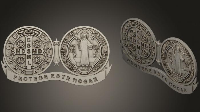 Coins (MN_0095) 3D model for CNC machine